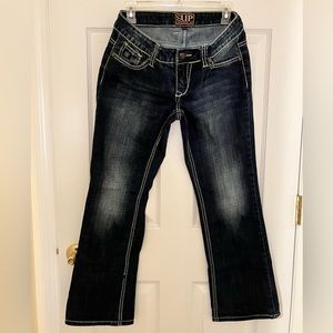EUC Dark Wash Cowgirl Up Jeans
